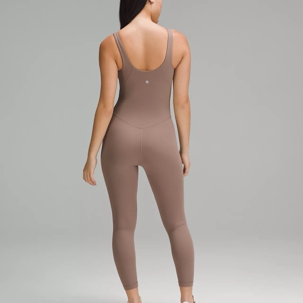lululemon athletica Aligned Mauve 25” Bodysuit